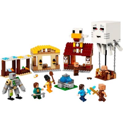 16. LEGO Minecraft 21273 Balloon Ghast Village Attack (SALE)