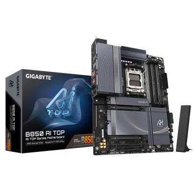 7. GIGABYTE B850 AI TOP Motherboard AMD B850 Socket AM5 ATX