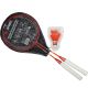 9. BADMINTON SET IN RED ORANGE ENERO 105 CASE
