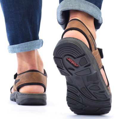 19. Rieker M 26156-25 RKR447B Velcro Sandals