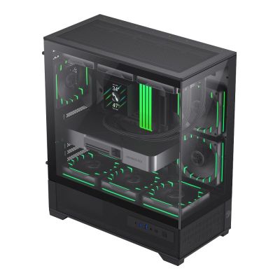 4. GameMax VISTA 2 AB Midi Tower Black
