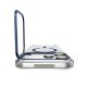 5. Spigen Ultra Hybrid Optik S MagSafe Case for iPhone 18 Pro Max / 17 Pro Max - Clear Navy Blue