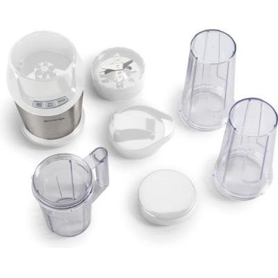 3. Gorenje BN1000E countertop blender, 1000 W power, Tritan jar, 0.75 L jar capacity, ice-crushing function, white