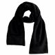 Glovii GA1B Heated Scarf as Body Protection for Winter Sports, Skiing, Snowboarding / Board Riding, Unisex, Polyester, Black