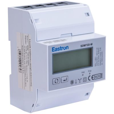 SDM 72 DM MID Modbus three-phase energy meter