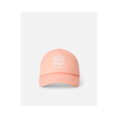2. RIP CURL Women's Classic Surf Icon Trucker Cap Orange