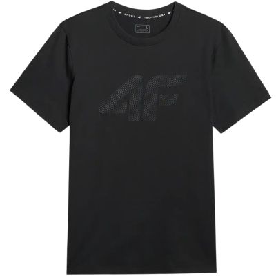 2. Men's T-shirt 4F M3342 deep black 4FWMM00TTSHM3342 20S