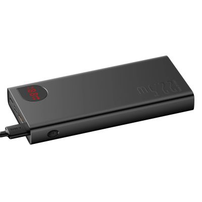 4. Baseus Adaman powerbank with fast charging 20000mAh 22.5W + USB-A - USB-C 3A cable 0.3m black