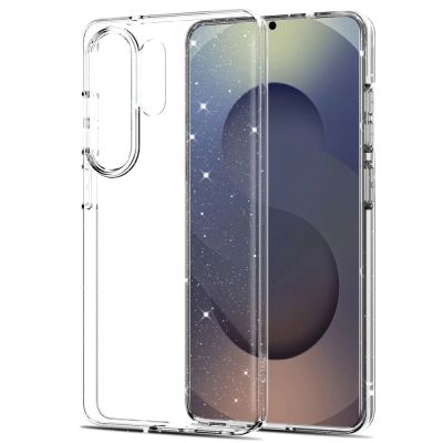 2. Tech-Protect FlexAir Case for Samsung Galaxy S26 Ultra - Clear and Glitter