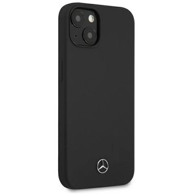 4. Mercedes Silicone Line Case for iPhone 13 mini - Black