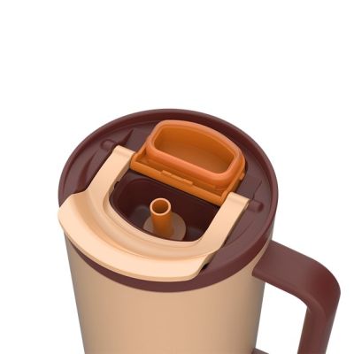 11. Kambukka Rio Tumbler 950 ml Thermal Tumbler with Straw, Almond Dream