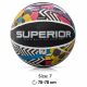 7. Meteor Superior Abstract Basketball