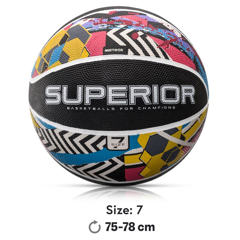 7. Meteor Superior Abstract Basketball