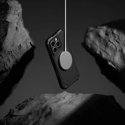 6. Ringke Rugged Gear MagSafe iPhone 16 Pro Case - Black