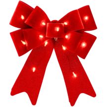 DECORATIVE BOW 25CM LED