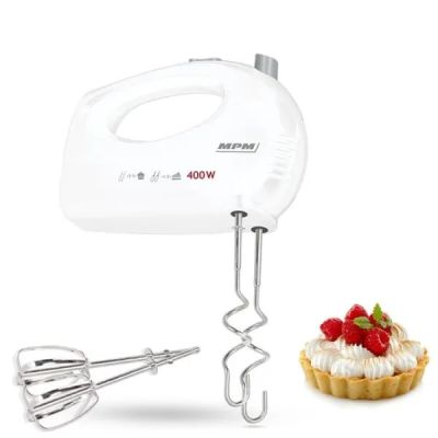 5. MPM MMR-25 hand mixer white 400W