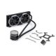 2. Bitspower Cyclops 240 Processor All-in-One Liquid Cooler Black, Silver 1 pc.
