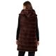 6. Geographical Norway Women's Fleece Uphemere Dark Brown Db Lady 0136 Dark brown (WZ6797F/GN-Dark brown)