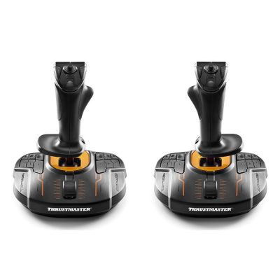 8. Thrustmaster T.16000M FCS SPACE SIM DUO Black, Orange USB Joystick Analog/Digital PC
