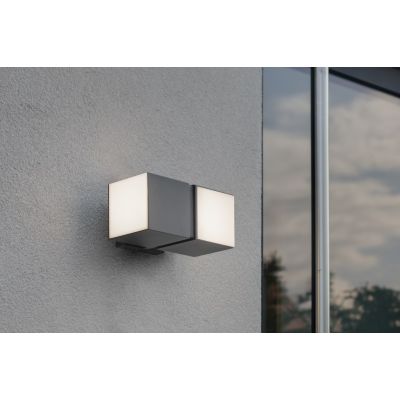 2. LUTEC CUBA LED outdoor wall lighting F