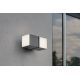 2. LUTEC CUBA LED outdoor wall lighting F