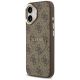 2. Guess 4G PU Classic Logo MagSafe Case for iPhone 17 - Brown