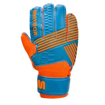 6. Goalkeeper gloves Meteor Catch Blue 03806-03812