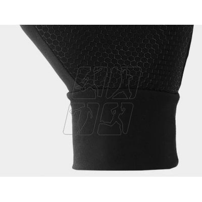 4. Gloves 4F H4Z22REU010DEEP BLACK