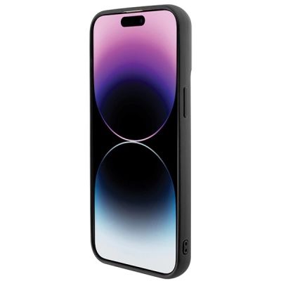 5. Guess Sequin Script Metal case for iPhone 15 Pro Max - black