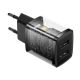 6. Baseus Compact charger 2x USB 10.5W black (CCXJ010201)