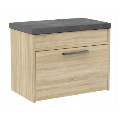 Shoe cabinet with storage PARMA MINI 60x35xH49 sonoma