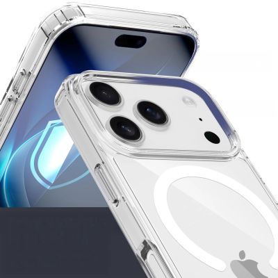 13. 3mk Armor MagCase for iPhone 17 Pro - Transparent