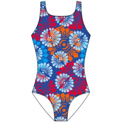 2. Girls’ Aquafeelback Swimsuit