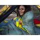 10. Therm-a-Rest Questar Adult Mummy Sleeping Bag Polyester Green, Yellow
