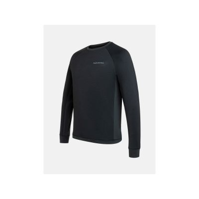 2. Peak Performance M Light Crew Sweatshirt Black
