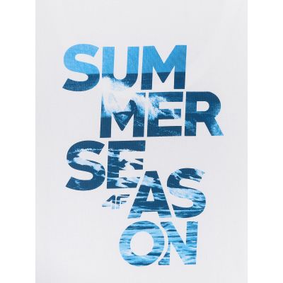 5. Men's sleeveless shirt 4F 4FWSS26TSLEM269-10S
