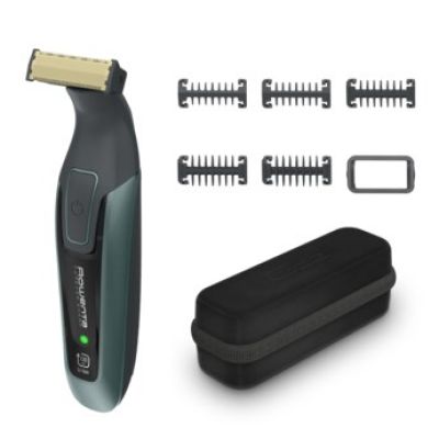 Rowenta Beard Trimmer | TN6044E0 | Cordless | 6 Length Settings | Wet & Dry | Black/Green