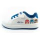 2. Leomil children's sports shoes Sonic sneakers lightweight with velcro white