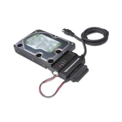 3. IDE, SATA to USB 3.0 converter with power supply (12V/2A)