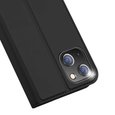 3. Dux Ducis Skin Pro Wallet Case for iPhone 15 Plus - Black