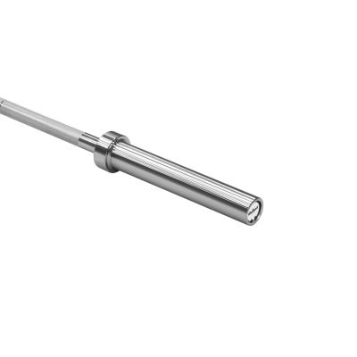 Straight Olympic Barbell with Bearings, Olympic Barbell with Bearings, 180 cm, 15 kg REBEL ACTIVE