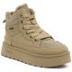 Beige Big Star UU274166 women's platform snow boots