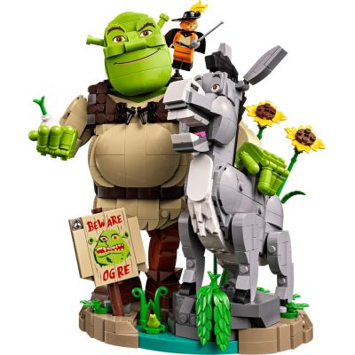 3. LEGO Icons 72423 - Shrek, Donkey & Puss in Boots