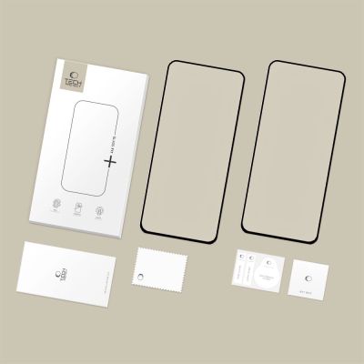 7. Tech-Protect Glass Fit+ 2-pack tempered glass for Samsung Galaxy S25 FE - black