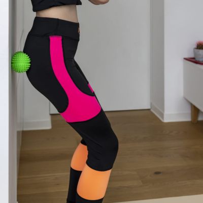 7. Fizjo Spiky roller for massage and rehabilitation Tullo duoball 15.5 cm red REF864