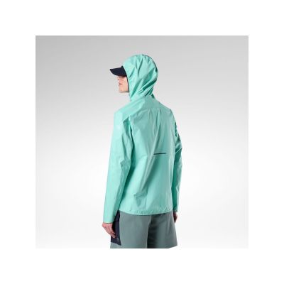 4. ROSSIGNOL Women's W Rainproof 2.5L Shell Jkt Jacket Green