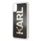 3. Karl Lagerfeld Karl Logo Glitter iPhone X/Xs Case - Black