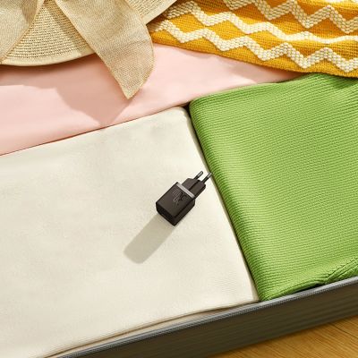 10. Baseus GaN5 30W Wall Charger with 100W USB-C to USB-C Cable - Black