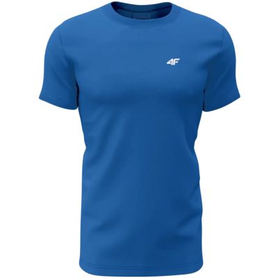 2. Men's T-shirt 4F M4482 3-pack blue, white, red 4FWSS26TTSHM4482 90S