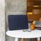 9. Tech-Protect Fleece Laptop Bag 13-14" - Blue
